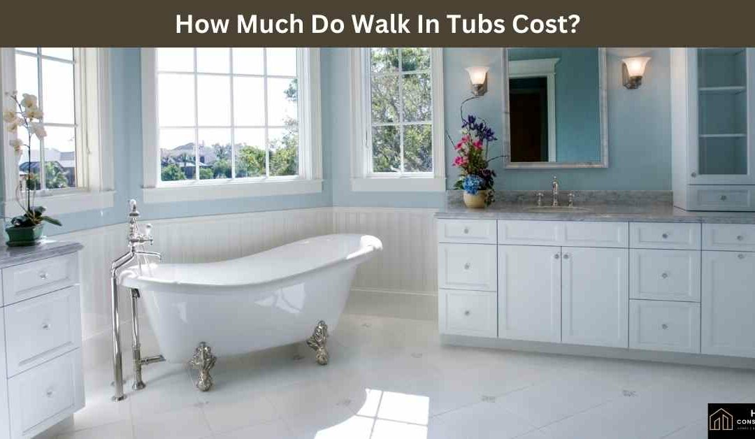 How Much Do Walk In Tubs Cost?