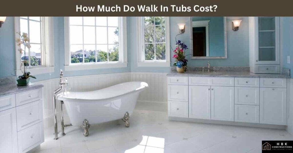 How Much Do Walk In Tubs Cost