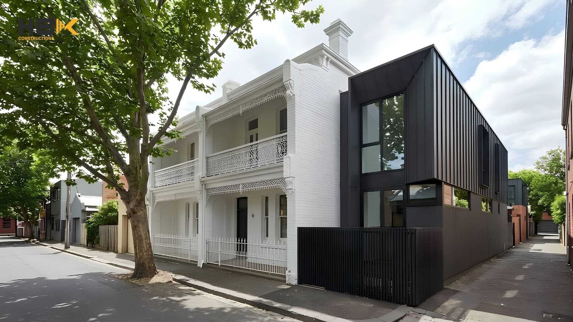 heritage Victorian home with modern extension in Melbourne