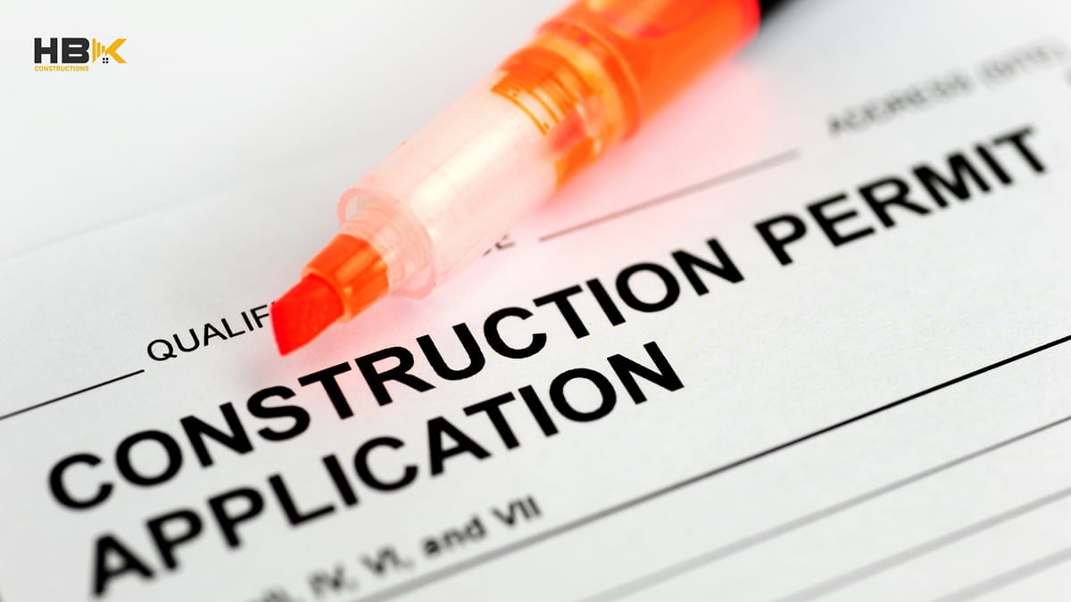 planning permit documents for a Melbourne home extension