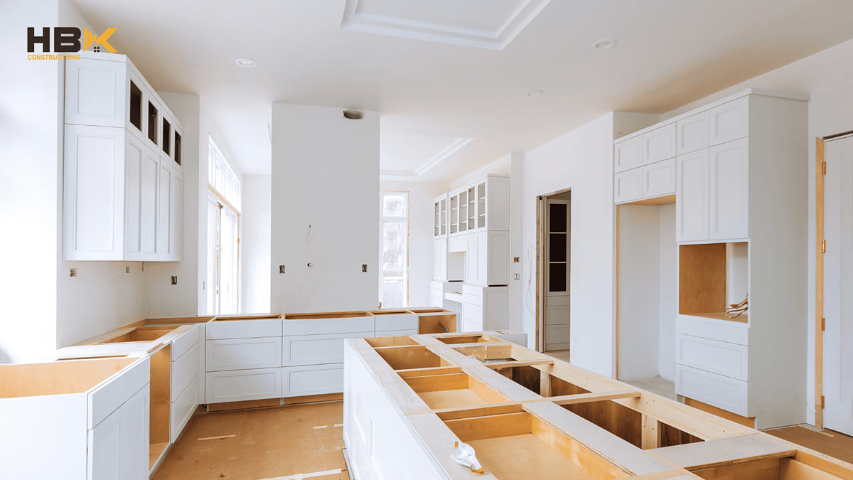 custom kitchen cabinetry installed in a Melbourne renovation