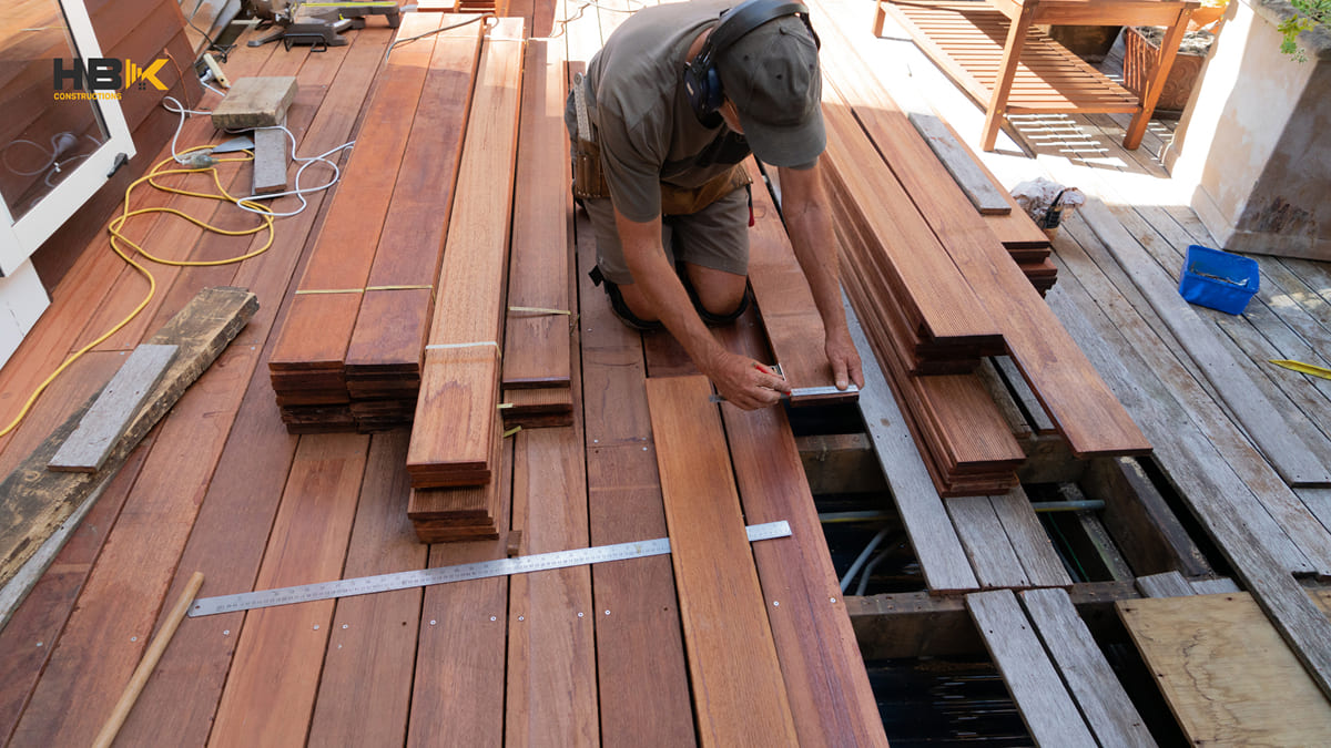 recycled timber decking eco friendly outdoor build Melbourne